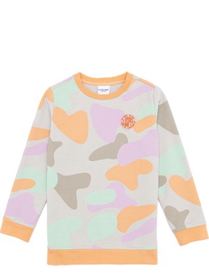 U.S. Polo Assn. Kız Çocuk Taş Sweatshirt 50249105-VR049