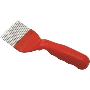 Sır Tarağı Krom (Kırmızı Kalın Saplı)