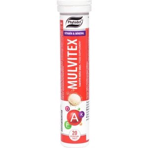 Mulvitex Multivitamin Efervesan Tablet - 20 Adet