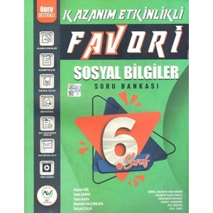 Av Yayınları 6. Sınıf Sosyal Bilgiler Favori Serisi Kazanım Etkinlikli Soru Bankası