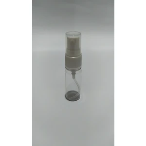 8 ml Beyaz Sprey Başlıklı Kolonya Likit Dezenfektan Fısfıs Şişesi (100 Adet)