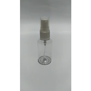 50 ml Beyaz Sprey Başlıklı Kolonya Likit Dezenfektan Fısfıs Şişesi (100 Adet)