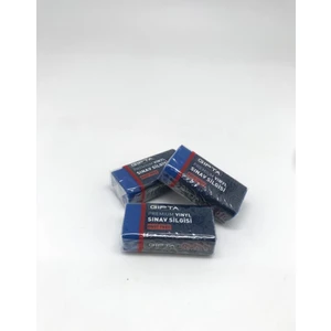 Premium Sınav Silgisi Dust Free Mavi 3'lü