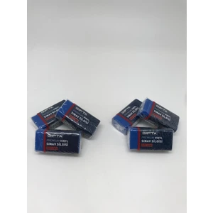 Premium Sınav Silgisi Dust Free Mavi 6'lı