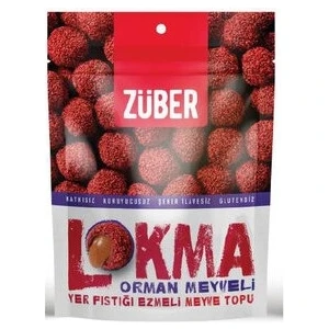 Lokma Orman Meyveli Fıstık Ezmeli Meyve Topu