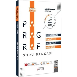 Master Hocam Yayınları 2023 TYT - AYT - ALES-KPSS  Paragraf Soru Bankası