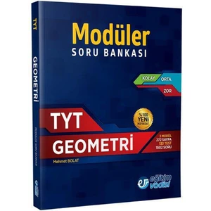 Eğitim Vadisi Yayınları TYT Geometri Modüler Soru Bankası