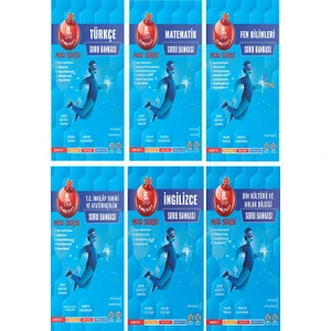 Nartest Yayınevi 8. Sınıf Mod Serisi Soru Bankası Seti (6 Kitap)