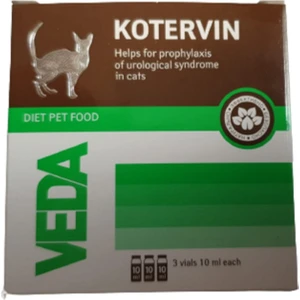 Kotervin Kedi Strüvit Taşları Problemlerinde Tedaviye Destek Solüsyon