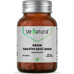 Venatura krom Takviye Edici Gıda 90 Kapsül -(Mıad:06/2025)