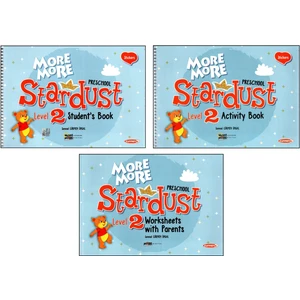 Moremore English Preschool Stardust Level 2 - 3'lü Kitap Seti