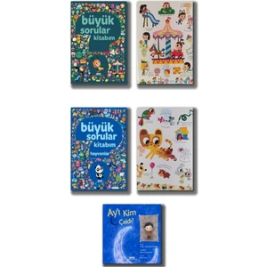 Büyük Sorular Kitabım, Büyük Sorular Kitabım Hayvanlar ve Ay'ı Kim Çaldı? Seti 3 Kitap