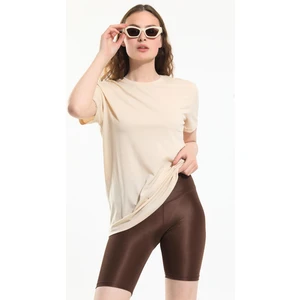 Oversize Fit Pamuklu Kısa Kollu Basic Uniseks Kadın Erkek Tişört