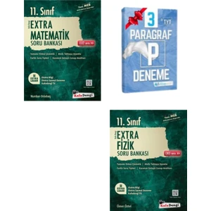 Kafa Dengi Yayınları 11.Sınıf Extra Matematik ve Fizik Soru Bankası
