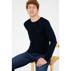U.S. Polo Assn. Erkek Lacivert Triko Kazak 50251887-VR033