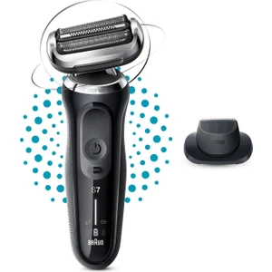 Yeni Seri 7 N1200S Kablosuz Tıraş Makinesi Autosense 360° Flex Easyclick Islak & Kuru