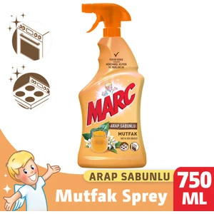 Mutfak Yüzey Temizleyici Sprey Arap Sabunlu 750 ml