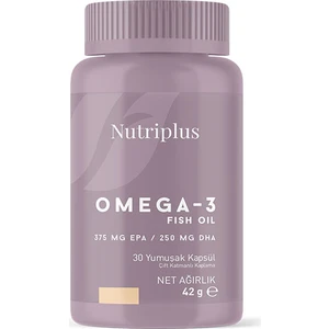 Nutrıplus Omega 3 Balık Yağı 30 Yumuşak Kapsül