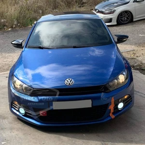 ŞüsCarOto Aksesuar Vw Scirocco 2008-2016 Batman Yarasa Ayna Kapağı Piano Black Abs Plastik
