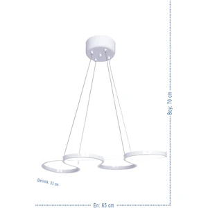 Suyolu 70 W LED Modern Rgb Ledli