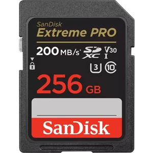 Extreme Pro 256GB 200/140MB/S Sdxc V30 Uhs-I U3 Hafıza Kartı SDSDXXD-256G-GN4IN
