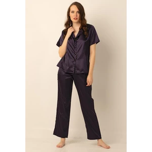 Miorre Bayan Saten Pijama Takımı