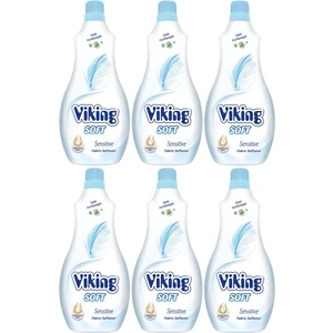 Çamaşır Yumuşatıcı 1400 ml Soft Sensitive (Yeni) 6'lı Set (114 Yıkama)