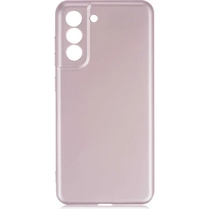 Galaxy S21 Fe Kılıf Silikon Yumuşak Dokulu Premium- Rose Gold