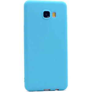 Galaxy C5 Kılıf Silikon Yumuşak Dokulu Premium- Turkuaz