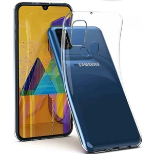 Galaxy M31 Kılıf Şeffaf Silikon Lüx