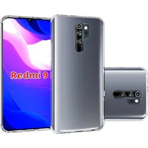 Xiaomi Redmi 9 Kılıf Şeffaf Silikon Lüx