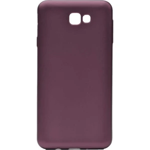 Galaxy A7 2017 Kılıf Silikon Yumuşak Dokulu Premium- Mürdüm