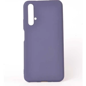 Huawei Nova 5t Kılıf Silikon Yumuşak Dokulu Premium- Lacivert