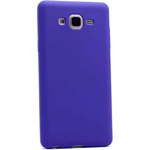 Galaxy On7 Kılıf Silikon Yumuşak Dokulu Premium- Mor