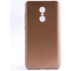 Xiaomi Redmi Note 4x Kılıf Silikon Yumuşak Dokulu Premium- Gold