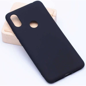 Xiaomi Mi 8 Kılıf Silikon Yumuşak Dokulu Premium- Siyah