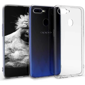 Oppo Ax7 Kılıf Şeffaf Silikon Lüx