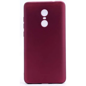 Xiaomi Redmi Note 4x Kılıf Silikon Yumuşak Dokulu Premium- Mürdüm