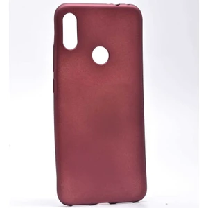Xiaomi Redmi Note 7 Kılıf Silikon Yumuşak Dokulu Premium- Mürdüm