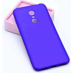 Xiaomi Redmi 5 Plus Kılıf Silikon Yumuşak Dokulu Premium- Saks Mavi