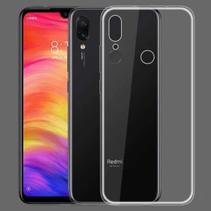 Xiaomi Redmi Note 7 Kılıf Şeffaf Silikon Lüx