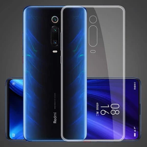 Xiaomi Mi 9t Kılıf Şeffaf Silikon Lüx