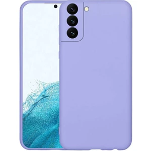 Galaxy S22 Kılıf Lansman Içi Kadife Silikon- Lila
