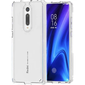 Xiaomi Mi 9t Kılıf Şeffaf Sert Tpu Silikon
