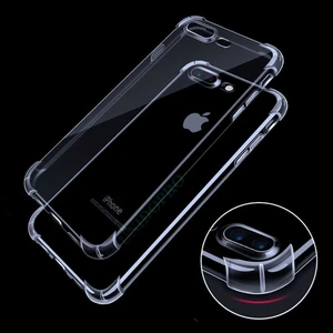 Apple iPhone 8 Plus Kılıf Darbe Emici Anti Shock Tpu Silikon