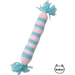 Evcil Hayvan Isırma & Diş Kaşıma Oyuncağı Örgü Renkli Şeker Model