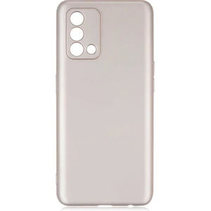 Oppo A74 4g Kılıf Silikon Yumuşak Dokulu Premium- Gold