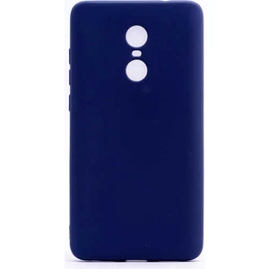 Xiaomi Redmi Note 4x Kılıf Silikon Yumuşak Dokulu Premium- Lacivert