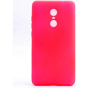 Xiaomi Redmi Note 4x Kılıf Silikon Yumuşak Dokulu Premium- Pembe
