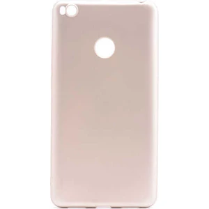 Xiaomi Mi Max 2 Kılıf Silikon Yumuşak Dokulu Premium- Gold